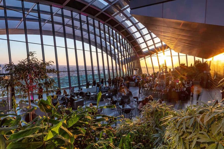 London: Sky Garden Early Access with Pastry and Hot Drink - Sky Garden Early Access: Getting the Best Morning Light (and Fewer Crowds)