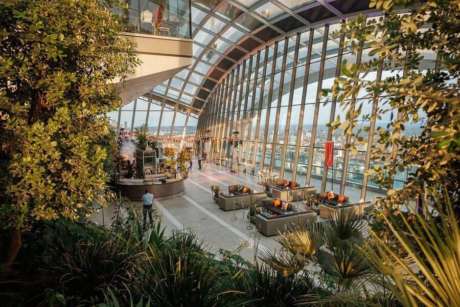 London: Sky Garden Early Access with Pastry and Hot Drink - Entering Sky Garden: Security, Elevator, and a Smooth Start