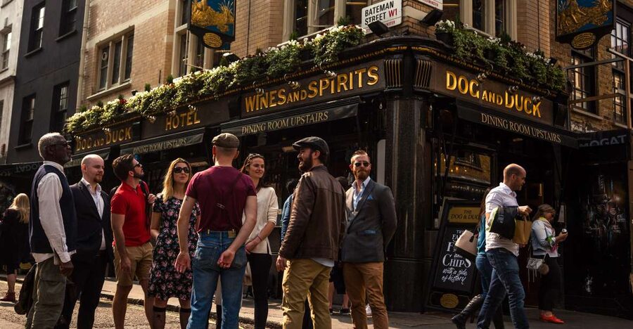 London: Soho Music and Historic Pubs Walking Tour - The Wild Parts of Soho: Windmill Girls, Bar Brawls, and Real Characters