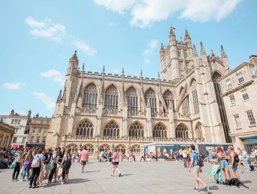 London: Stonehenge, Windsor, and Bath Day Trip by Bus - Bath by the River Avon: Roman Baths, Bath Abbey, and Pulteney Bridge