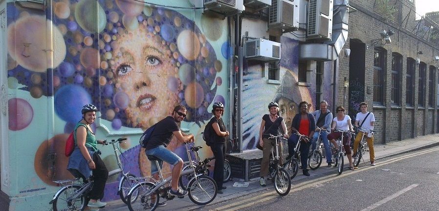 London: Street Art Bike Tour - Why East London Street Art Looks Different From the Bike