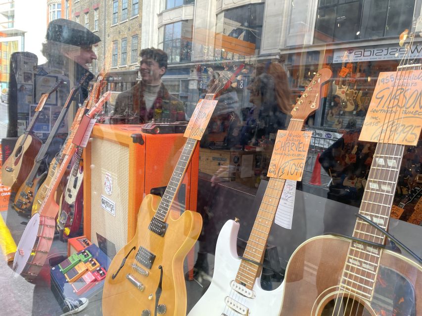 London: The Great British Rock and Roll Music Walking Tour - Starting at Centre Point: find the umbrella and get rolling