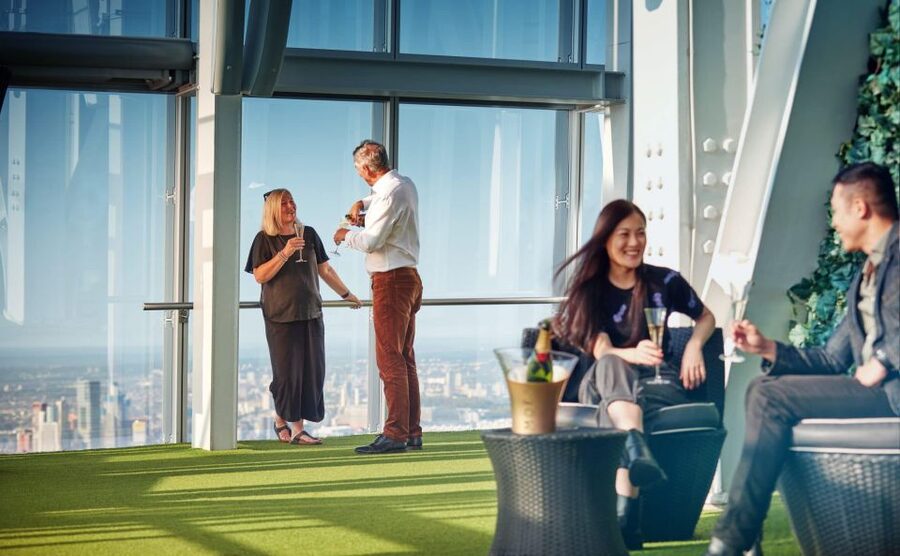 London: The Shard Entry Ticket with Champagne - London history on screen and in exhibits: why the indoor part matters