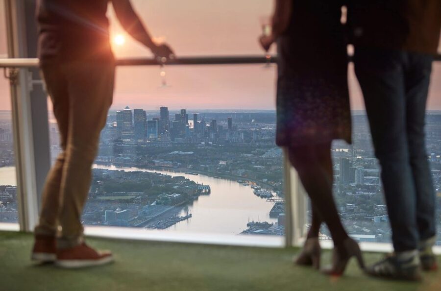 London: The View from The Shard - A drink with height: the champagne bar break