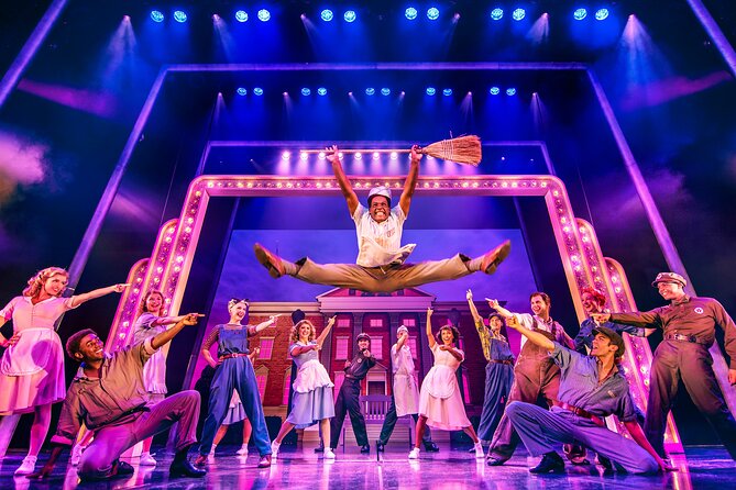 London Theatre: Back To The Future The Musical - Flashing lights, smoke, strobe, and pyrotechnics: plan for comfort