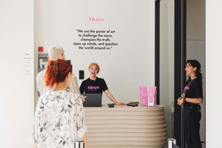 London: Tickets for Moco Modern & Contemporary Art Museum - The real value: audio guide, plaques, and how to read modern art faster
