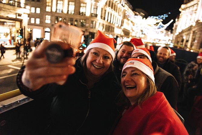 London Tootbus Christmas Lights Tour - A Christmas lights ride across central London, no walking required