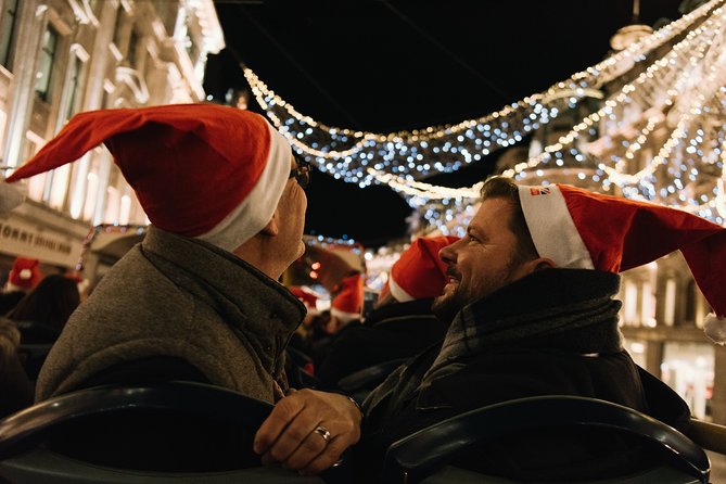 London Tootbus Christmas Lights Tour - Regent Street angels: where the viewing angles feel made for photos