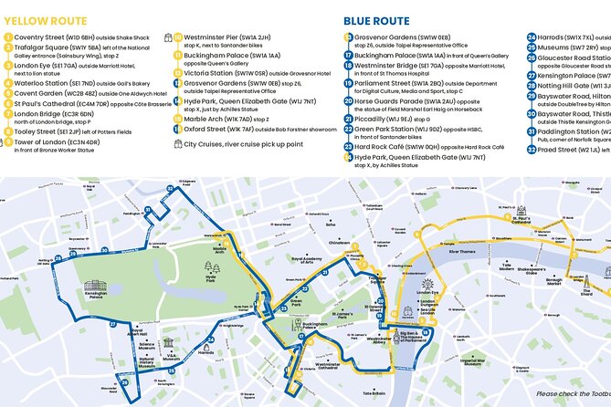 London Tootbus Hop on Hop off Bus Tour and Thames River Cruise - The north and museum-and-stations loop: useful when you want big London variety