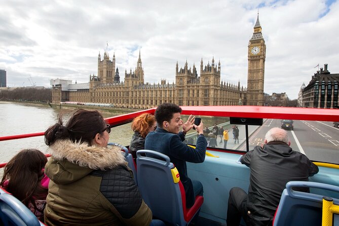 London Tour Hop-on Hop-off Bus with Optional Thames River cruise - A First-Time London Win: Double-Decker Views and Clear Audio