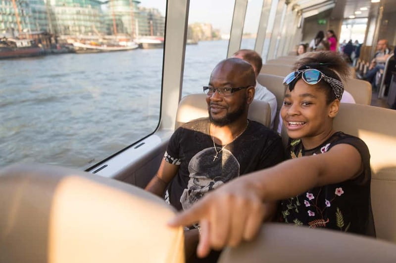 London: Uber Boat by Thames Clippers Return River Ticket - What you’ll see on the water: London Eye to Tower Bridge and beyond