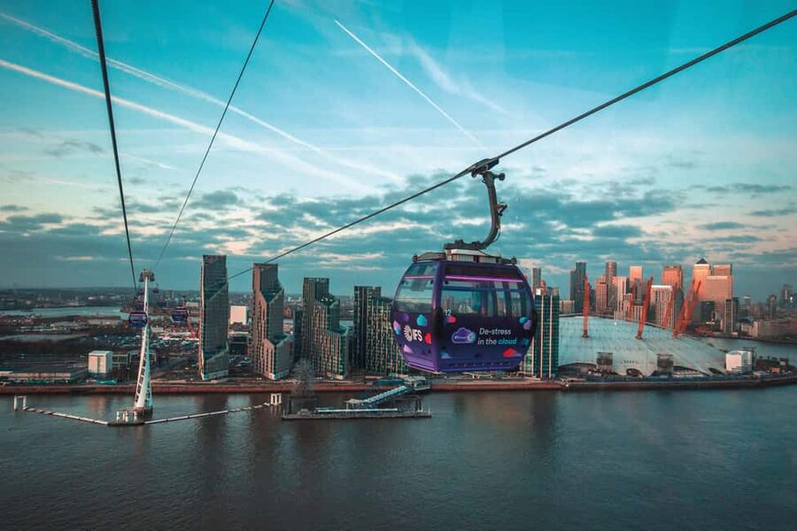 London: Uber Boat Return River Ticket + IFS Cloud Cable Car - Key points to know before you go