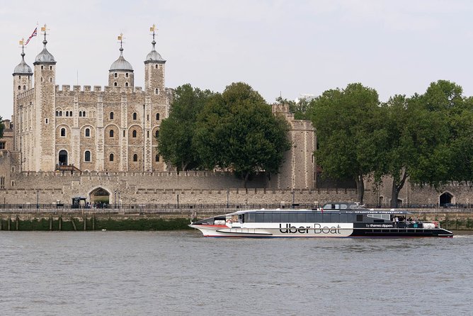 London: Uber Boat - Single Journey River Thames Cruise - Southbank to the Globe and Beyond: A Great Stretch for Walking Plans