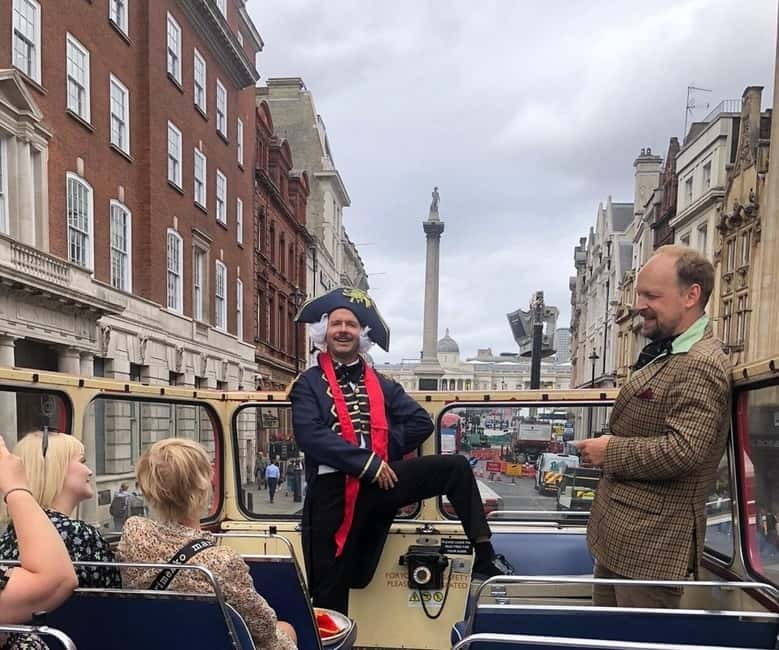 London Vintage Bus Tour: Live Comedy Sightseeing Show - Where this tour fits best: who should book it