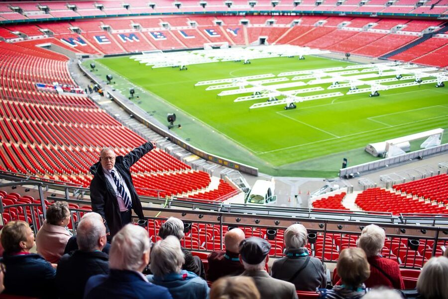 London: Wembley Stadium Guided Tour - The guided flow: from Bobby Moore to trophy steps