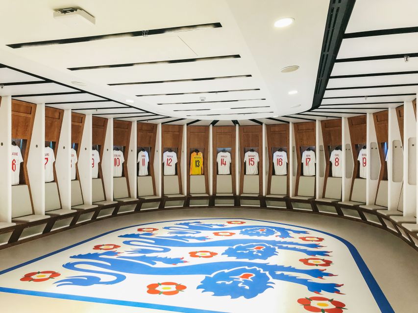 London: Wembley Stadium Guided Tour - Dressing rooms, press areas, and the walk into the players’ tunnel