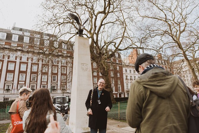 London:Winston Churchill Walking Tour with WII War Rooms Entrance - 10 Downing Street and Whitehall Memorials: Leadership, Sacrifice, and Stone Names