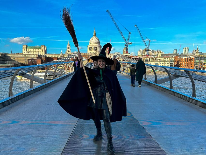 London: Witches and History Bankside Walking Tour - River Thames and Millennium Bridge: views that refresh your brain