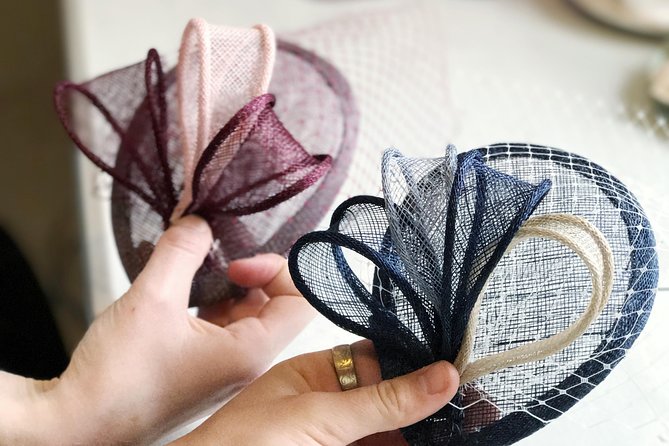 Make a Fascinator Hat with a Designer in London - The Hands-On Part: What It Feels Like in the Studio
