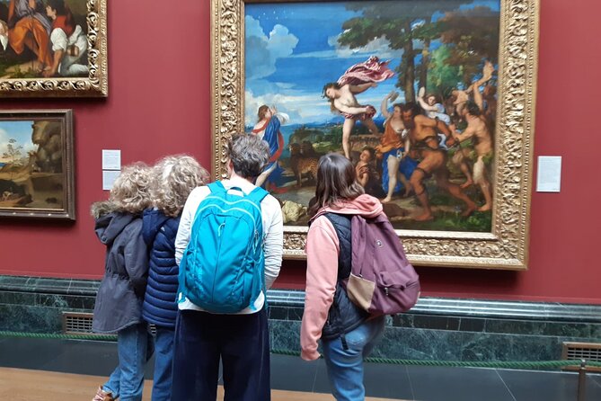 National Gallery of London Guided Tour for children and families with kids friendly guide - How this kid-first tour makes world-class art doable