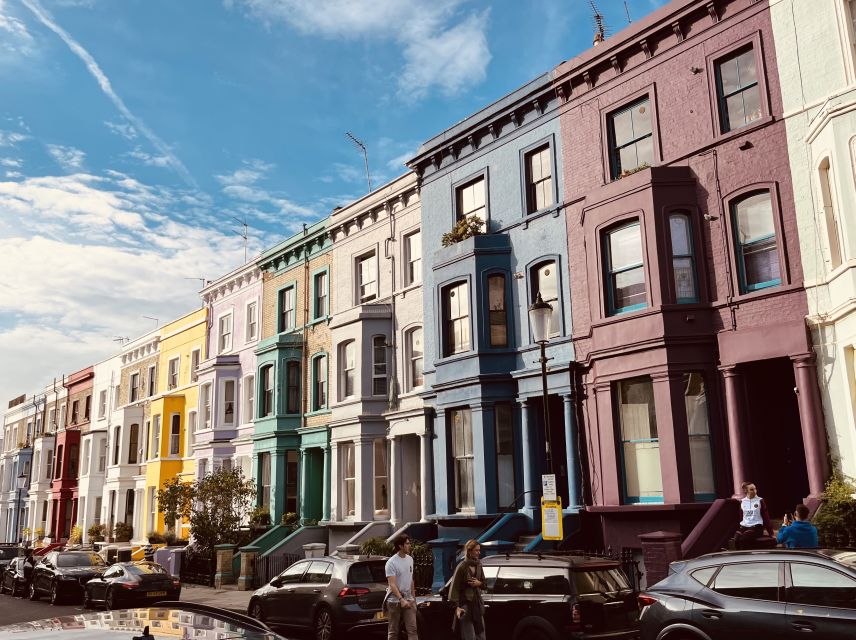 Notting Hill Walk Celebrities and Film Locations- London - Electric Cinema and the Notting Hill film landmarks: Blue Door, bookshop, and a protected garden