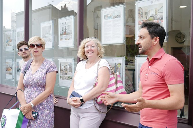 Notting Hill Walking Tour for Small Groups - The Travel Bookshop exterior and St Lukes Mews Love Actually stop