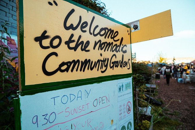 Off the Beaten Track in London: Private Shoreditch Tour - Nomadic Community Garden: the people behind the alternative spaces