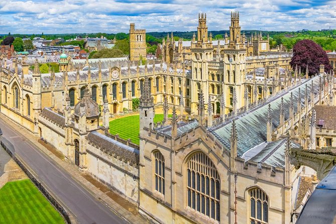 Oxford and Cambridge Universities Guided Day Trip from London - King’s College Chapel: stained glass, fan vault, and the July 20 closure note