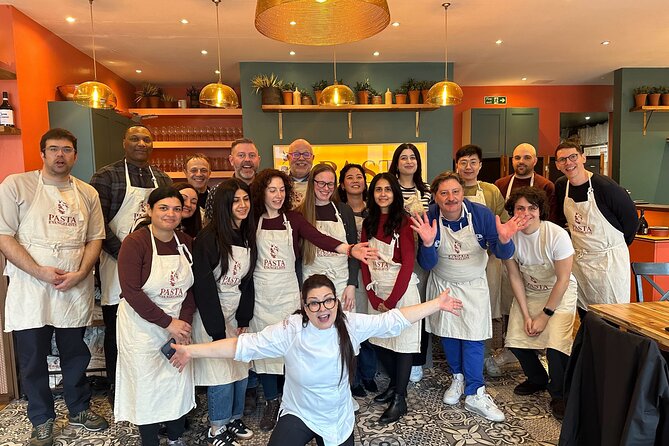 Pasta Making with Unlimited Prosecco in London's West End - The Tools and Apron You Don’t Have to Worry About