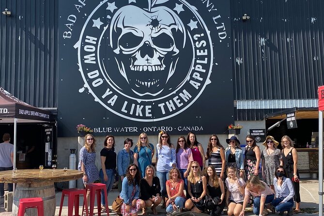 Private:Brewery, Winery, and Cider & Spirit Tastings Tour in SW Ontario - Bad Apple Brewing Company: beer-focused flavor, not a cidery detour