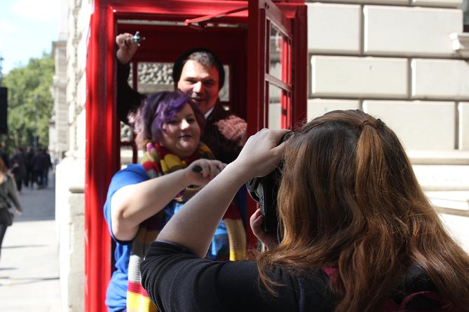 Private Doctor Who Walking Tour of London - Earls Court finish: The Police Call Box and the TARDIS photo
