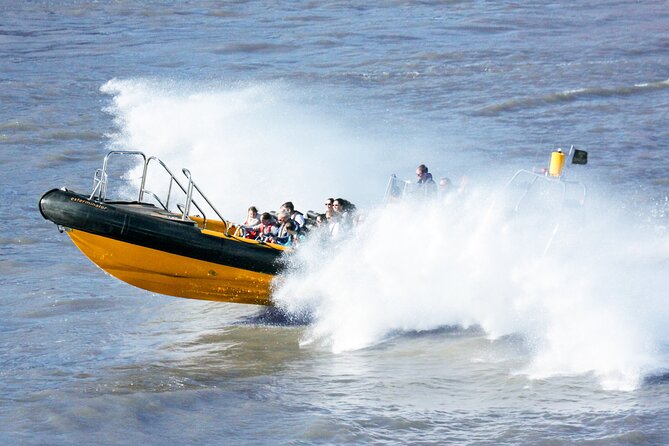 PRIVATE HIRE SPEEDBOAT 'ULTIMATE TOWER RIB BLAST' FROM TOWER PIER - 40 Minutes - Forty minutes of high-speed London: what the timing means