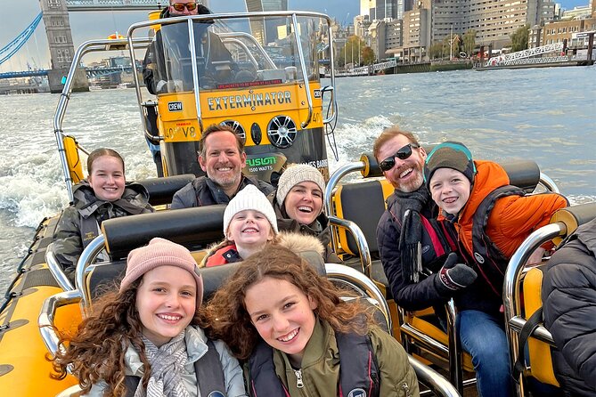 PRIVATE HIRE SPEEDBOAT 'ULTIMATE TOWER RIB BLAST' FROM TOWER PIER - 40 Minutes - Water, weather, and comfort: the part you should plan for