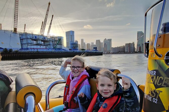 PRIVATE HIRE SPEEDBOAT 'ULTIMATE TOWER RIB BLAST' FROM TOWER PIER - 40 Minutes - The route in plain English: Tower of London to the Shard