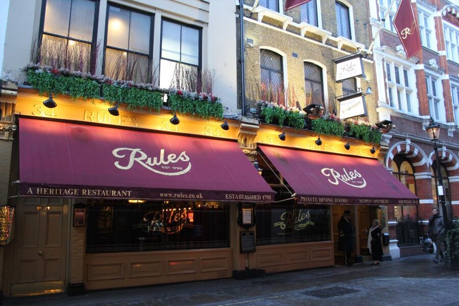Private James Bond Fictional & Film Spy Tour of London - Rules: London’s Oldest Restaurant and a Spy-Grade Story Detour