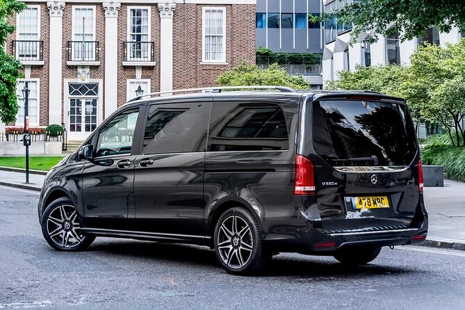 Private Luxury Van from Heathrow Airport LHR to Central London - The Ride: Mercedes V-Class Comfort for Up to Six