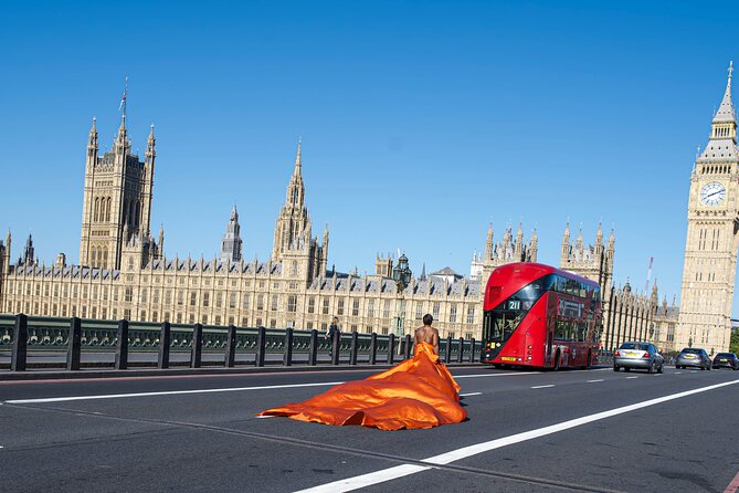 Private Photography of Flying Dress Africa - How the Flying Dress Africa Shoot Works in Central London