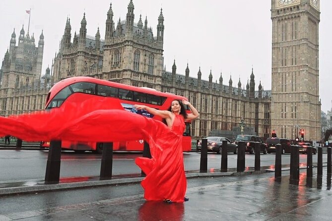 Private Photography of Flying Dress Africa - London Eye and Thames River Stops: Turning Landmarks Into a Photo Story