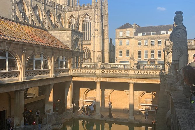 Private Tour to Bath and Stonehenge - Roman Baths Museum: the thermal water + temple combo you can’t fake