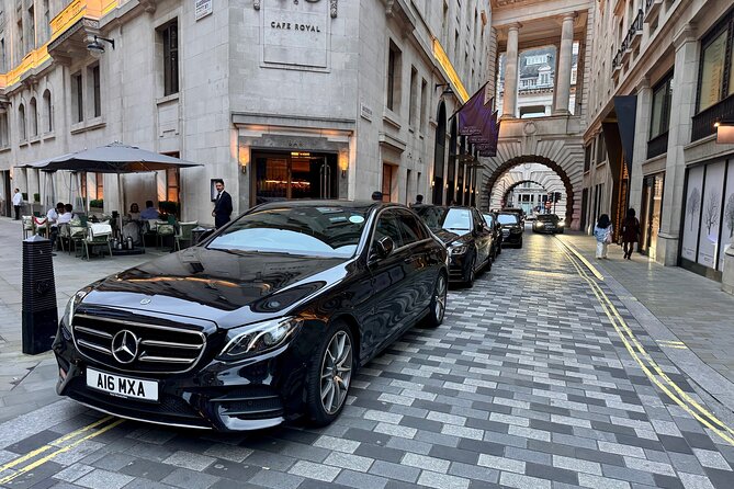 Private transfer any London hotel to/from Southampton Cruise Port - The ride: Mercedes-level comfort, air-conditioning, and WiFi onboard