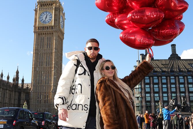 Professional Digital Photo with Red Heart Balloons Central London - Choosing Your Favorite Photo and Getting It Fast