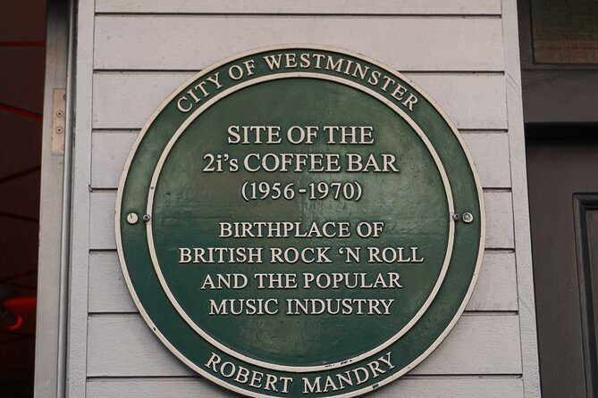 Rock Music Walking Tour of London's Soho - Oasis Album-Cover Spot and the Studios Behind Ziggy and Hey Jude
