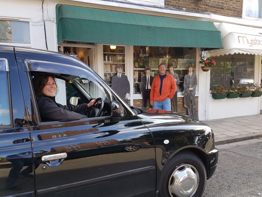 Rock ‘n Roll London Tour By London Taxi - House stops for Hendrix, McCartney, Jagger, and Mercury