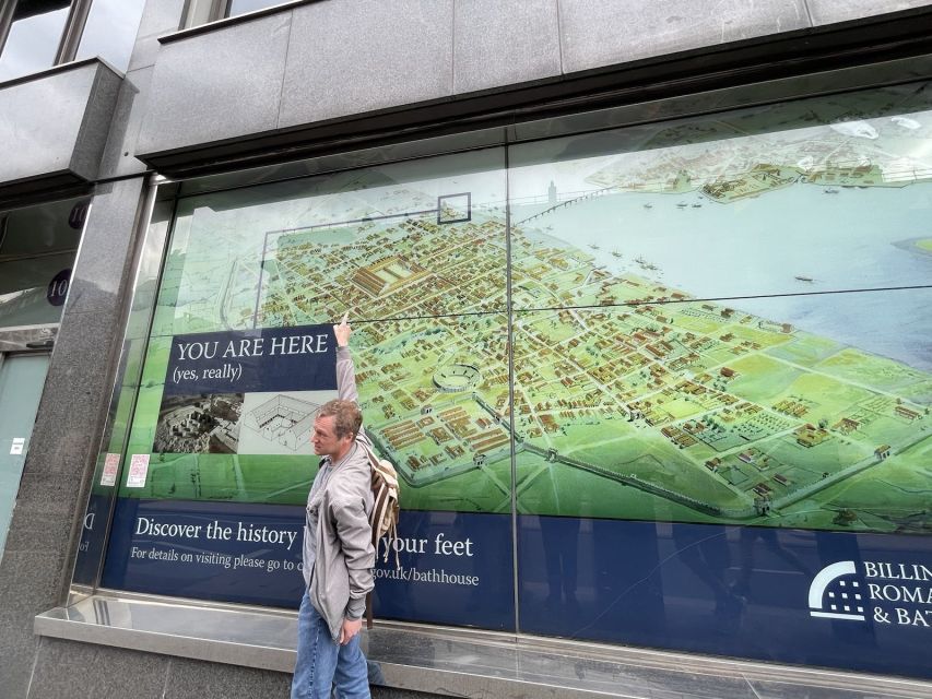 Roman Ruins to Blitz Bombings: London's Fiery History - St Dunstan in the East Church Garden: where the tour changes tone
