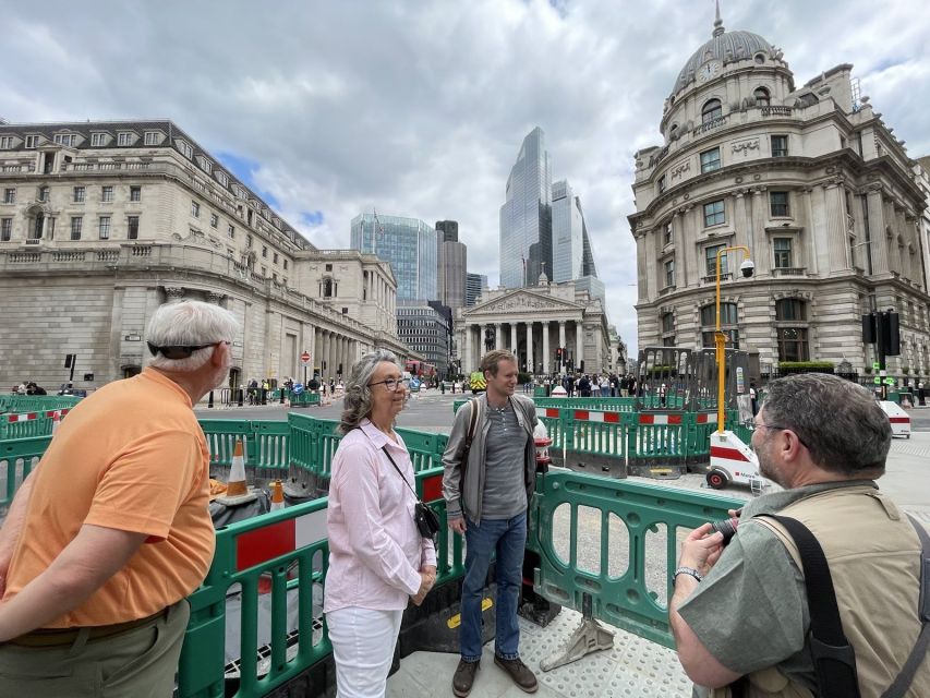 Roman Ruins to Blitz Bombings: London's Fiery History - Bank of England vaults: the tunnel story and how guides make history feel usable