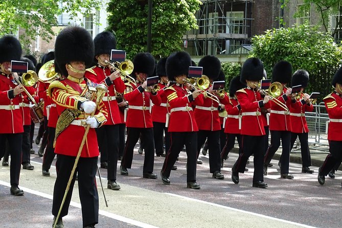 Royal Tour of St James', Parks, Palaces and Royal intrigue - Wellington Barracks, then St James’s Park: security and calm side by side