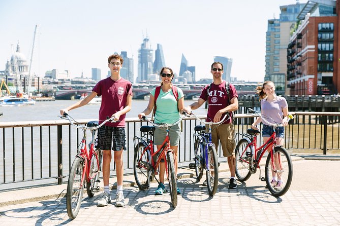 Secrets of London Bike Tour: Thames, Tower Bridge, and Market - London Eye and St. Paul’s from the saddle