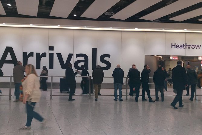 Shared Arrival Transfer London Airport to Hotel Accommodation - Hotel Zones That May Cost Extra: Aldgate, Whitechapel, Tower of London, Docklands, ExCeL