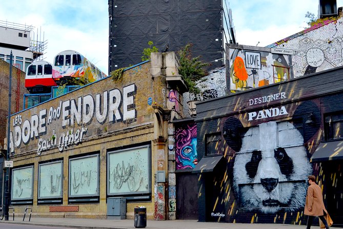 Shoreditch & East London Walking Tour with a Local, Custom & Private - Brick Lane: Design Shops, Independent Cafes, and Indian Food at Your Pace
