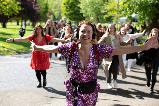 Silent Disco Walking Tours West End Boogie Shoes - Guides, Music, and That Live Commentary Moment